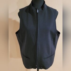 MATINIQUE Vintage Men's Vest, Black, Lined, Unisex, Made in Portugal, Size US 42